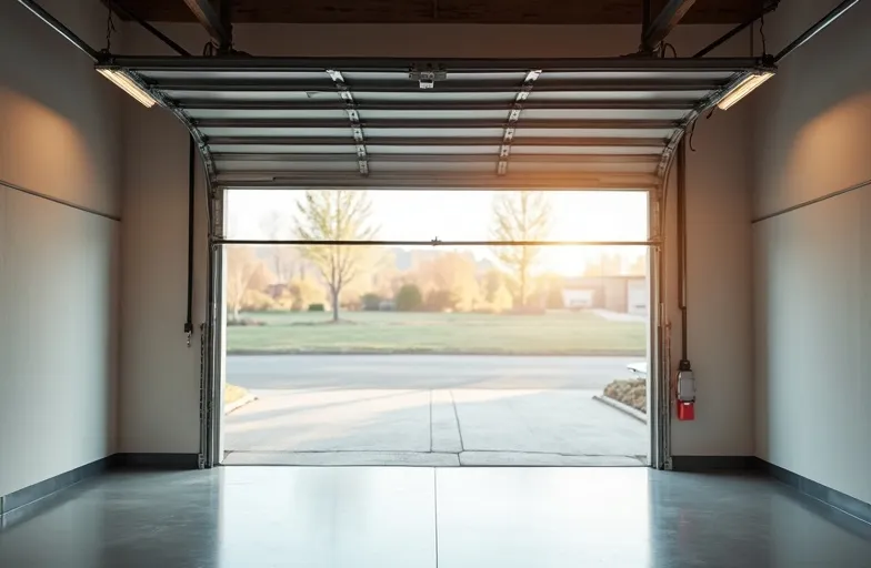 Smooth operating garage door after repair